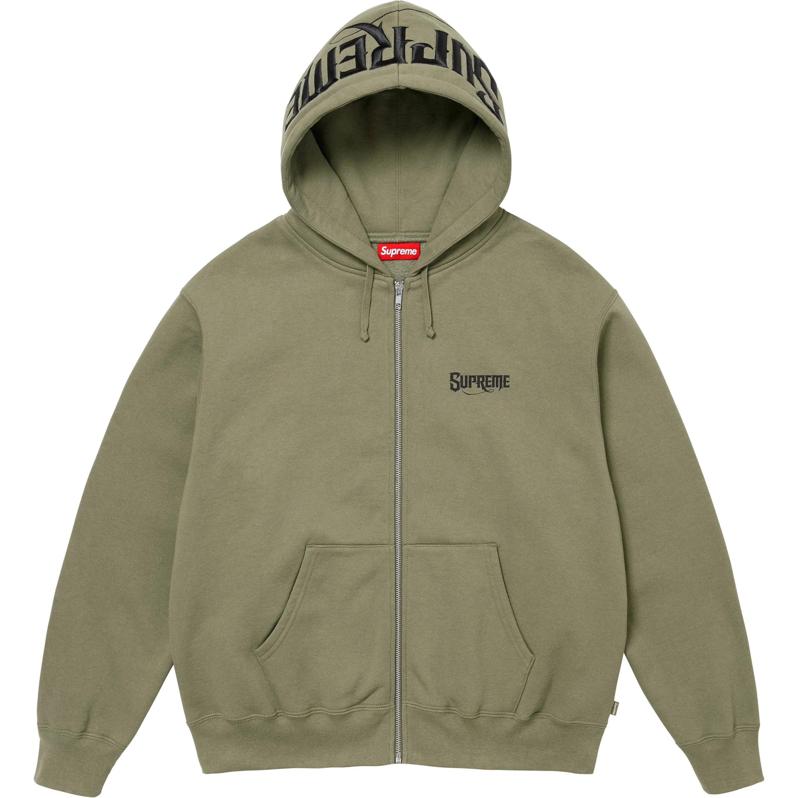 Mister Cartoon Zip Up Hooded Sweatshirt view 8